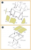 Clear Prop! CPA72128 OV-1B Mohawk Pilot School painting mask on yellow kabuki paper for CP kit CP72038 1/72